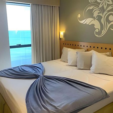 福塔雷萨Hosts Br - Flat Frente Mar Na Beira Mar公寓 外观 照片