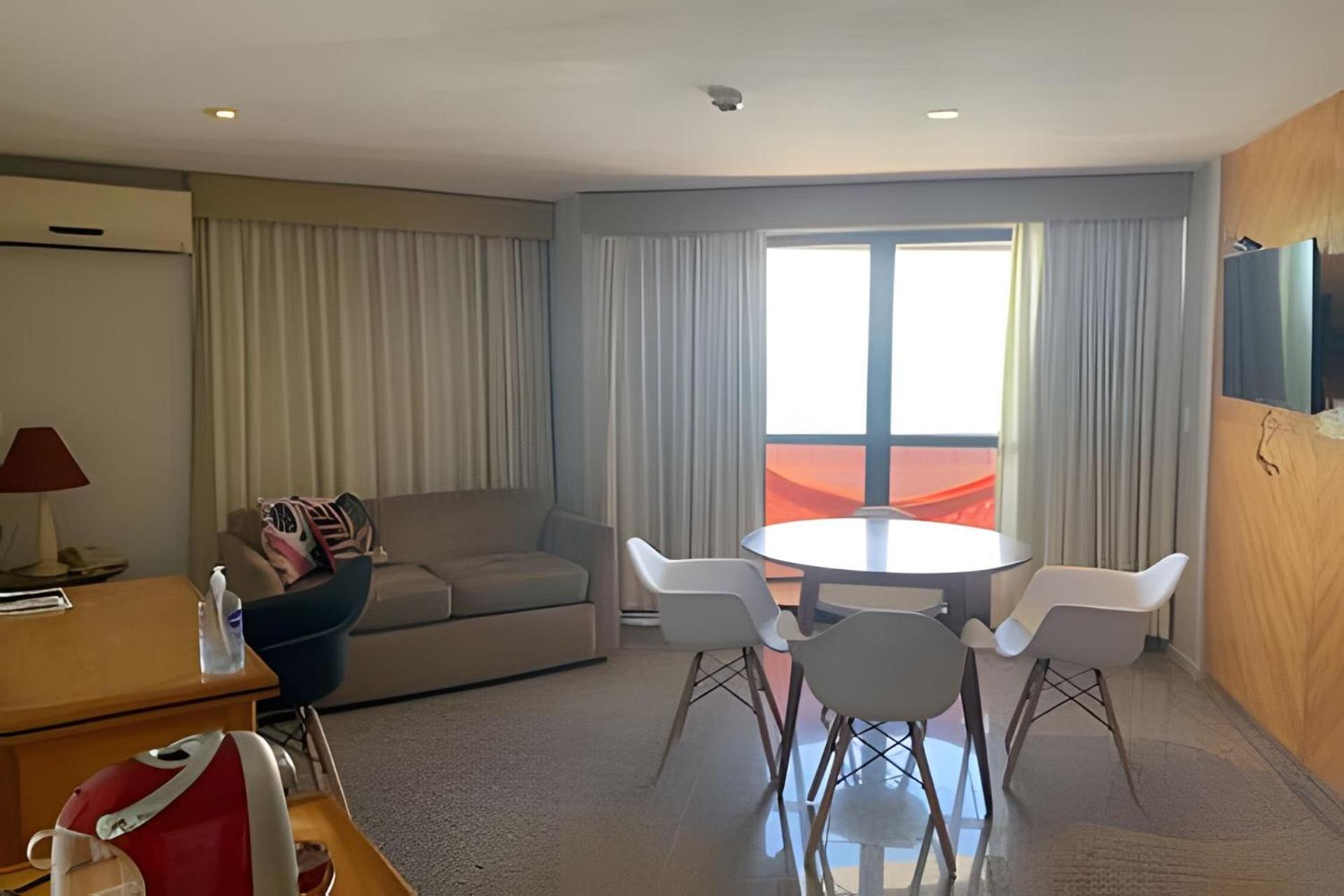 福塔雷萨Hosts Br - Flat Frente Mar Na Beira Mar公寓 外观 照片